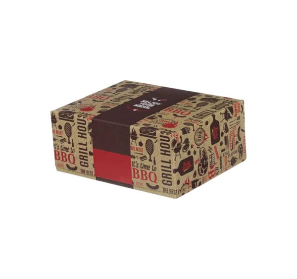 Papirnata posuda ENJOY GRILL, BBQ Aluminium 190x145x80 mm [12 kom/pak]