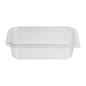 Posuda s ravnim poklopcem PET 750 ml 170х102х55 prozirna [100 kom/pak]