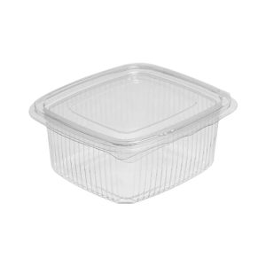 Posuda s ravnim poklopcem PET 1500 ml 214х150х58 HEAVY prozirna [50 kom/pak]