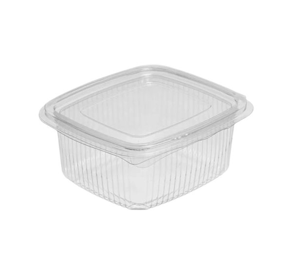 Posuda s ravnim poklopcem PET 1500 ml 214х150х58 HEAVY prozirna [50 kom/pak]