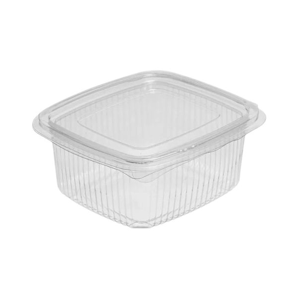 Posuda s ravnim poklopcem PET 1500 ml 214х150х58 HEAVY prozirna [50 kom/pak]