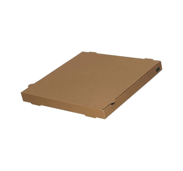Kutija za pizzu 300х300х40 mm mikro valovit karton kraft [100 kom/pak]