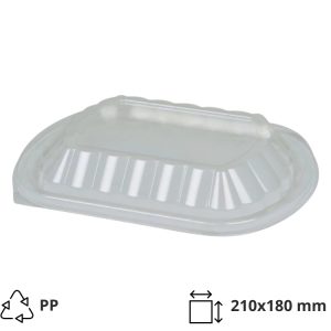 Poklopac PP 210×180 mm proziran [50 kom/pak]