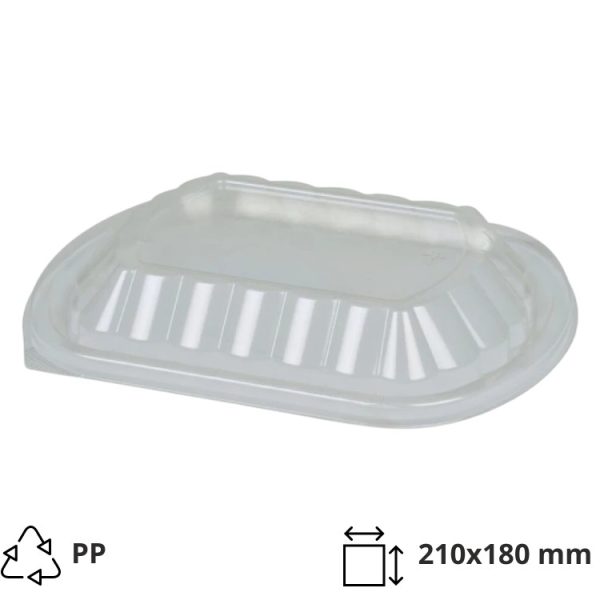 Poklopac PP 210×180 mm proziran [50 kom/pak]