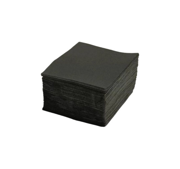 Papirnate salvete 2 sl 24×24 cm 250 l/pak, crno