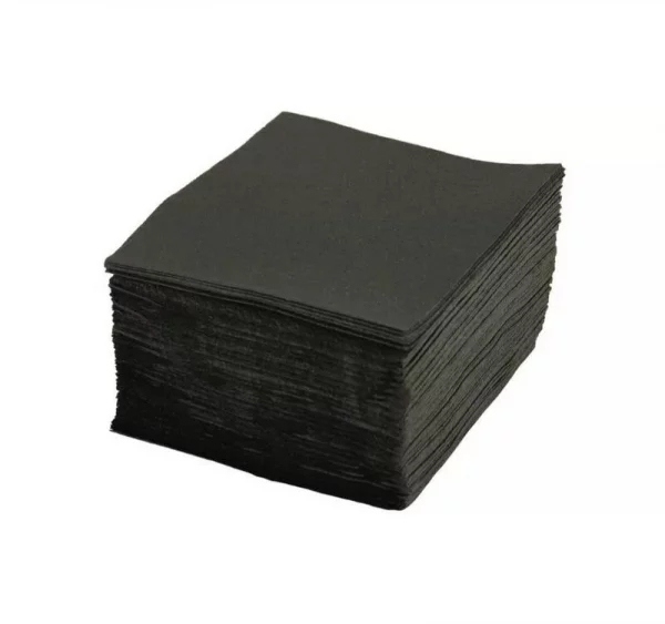 Papirnate salvete 2 sl 24×24 cm 250 kom/pak, crno