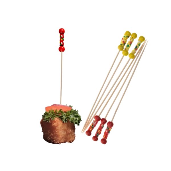 Pikalica od bambusa RIO Red 12cm 200 kom/pak