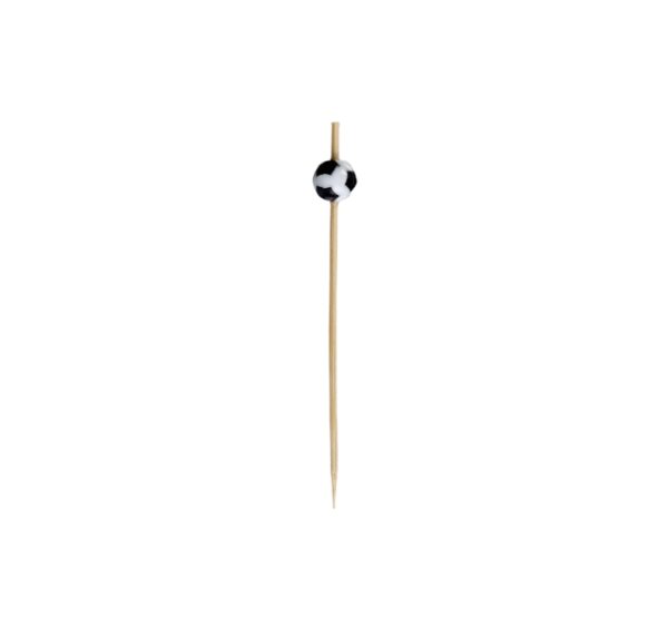 Pikalica od bambusa Football 10cm 100 kom/pak
