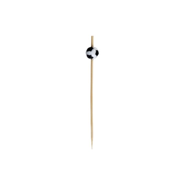 Pikalica od bambusa Football 10cm 100 kom/pak