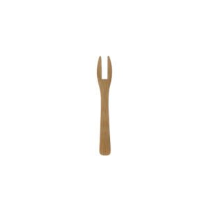 Mini vilica od bambusa TWIN 9 cm 50 kom (20 pack)