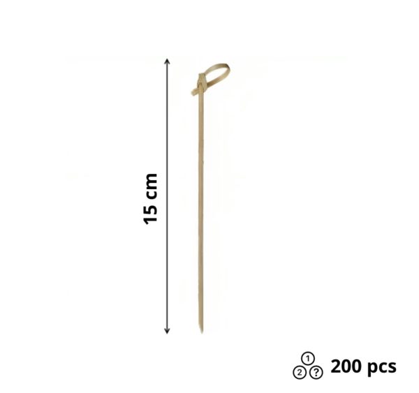 Pikalica od bambusa 15 cm Čvor 200 kom