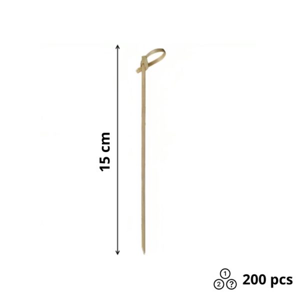 Pikalica od bambusa 15 cm Čvor 200 kom