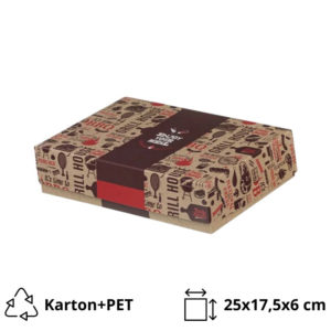 Papirnata posuda ENJOY GRILL, BBQ Aluminium 250x175x60 mm [4 kom/pak]