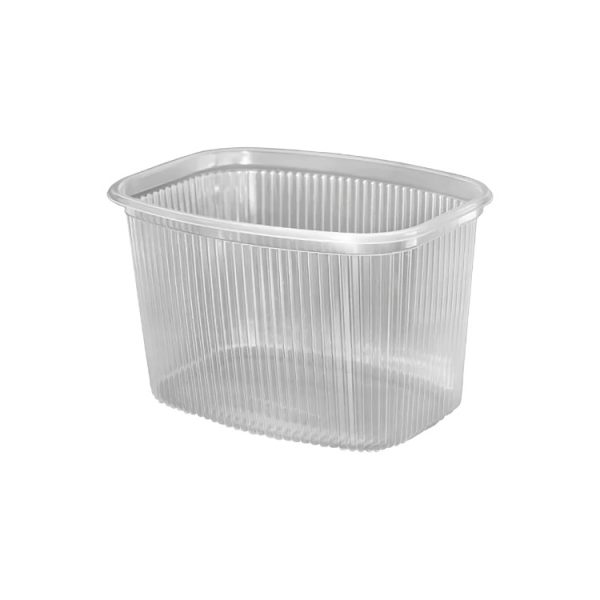 Posuda PP 750 ml 139x102x90mm prozirna, bez porkova [10 kom/pak]