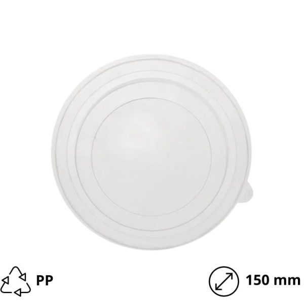 Poklopac PP za papirnatu posudu 500-750 ml d=150 mm 50 kom