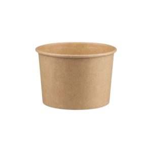Papirnata posuda 500 ml d=115 mm h=78 mm, kraft, bez poklopca 50 kom