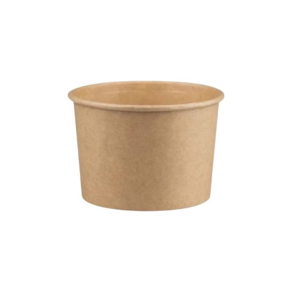 Papirnata posuda 500 ml d=115 mm h=78 mm, kraft, bez poklopca 50 kom