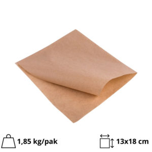Vrećica za hamburgere 130х180 mm kraft 4000 kom