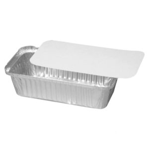 Alu posuda za poklopcem 950 ml 225x113x58 mm, komplet, 100 kom