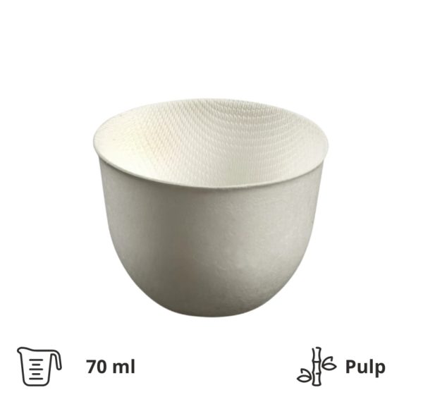 Finger food posodica Tulipan Pulp 70 ml, h=39 mm, d=58 mm 50 kom