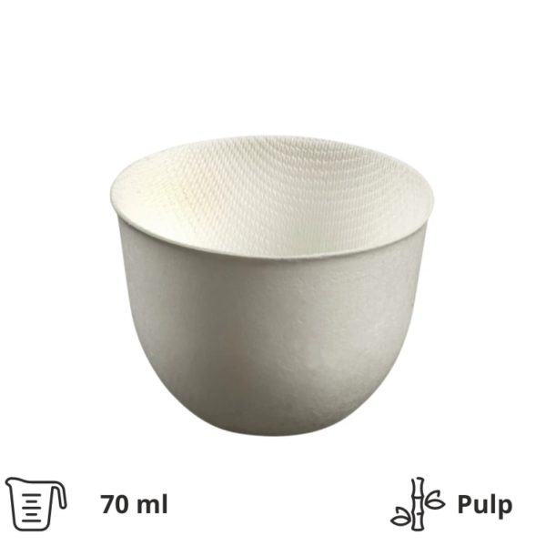 Finger food posodica Tulipan Pulp 70 ml, h=39 mm, d=58 mm 50 kom