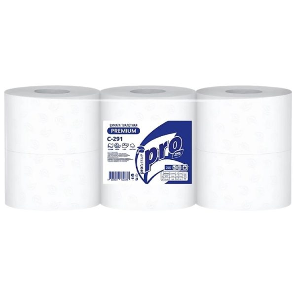 Toaletni papir 2 sl PROtissue Premium 215 m bijeli