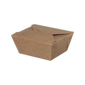 Papirnata posuda 800 ml 112х90х64 mm kraft 50 kom