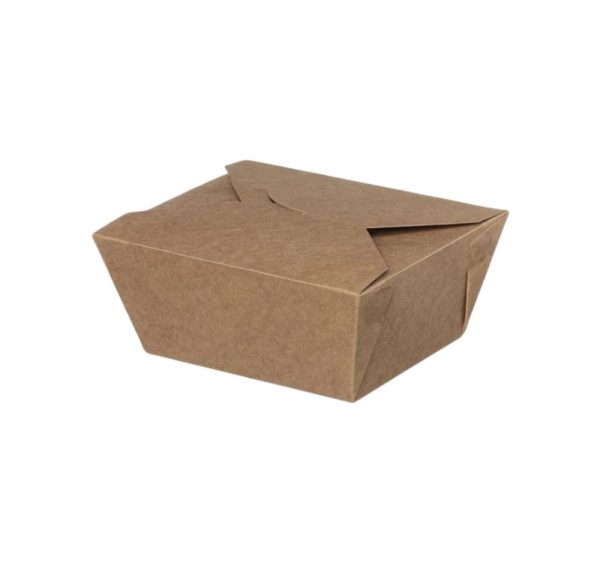 Papirnata posuda 800 ml 112х90х64 mm kraft 50 kom