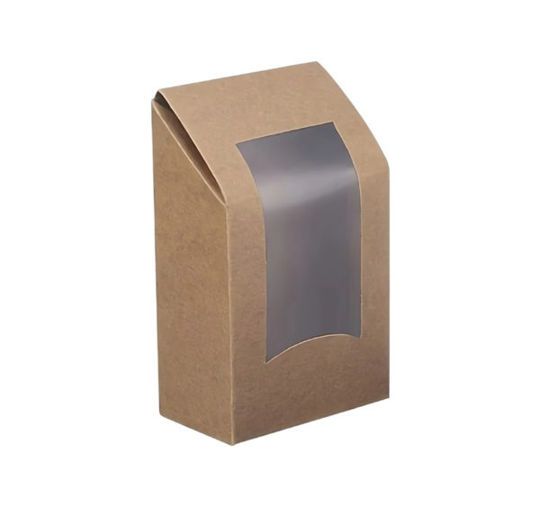 Posuda za wrap/tortilje s folijom 94x53x150 mm kraft 50 kom