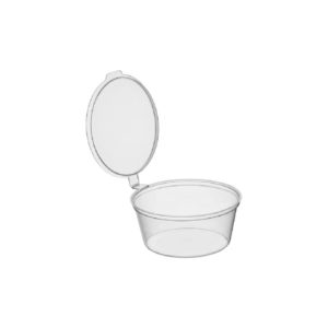 Posuda za umake sa poklopcem PP 120 ml d=72 mm 50 kom