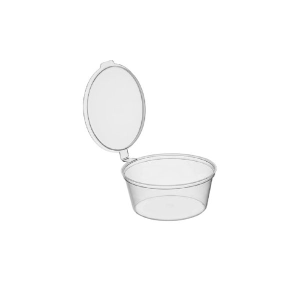 Posuda za umake sa poklopcem PP 120 ml d=72 mm 50 kom