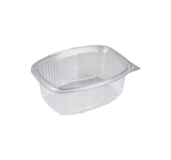 Posuda s ravnim poklopcem rPET 250 ml prozirna [100 kom/pak]