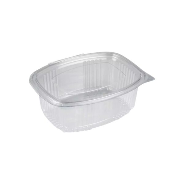 Posuda s ravnim poklopcem rPET 250 ml prozirna [100 kom/pak]