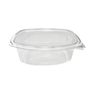 Posuda s ravnim poklopcem rPET 500 ml prozirna [100 kom/pak]