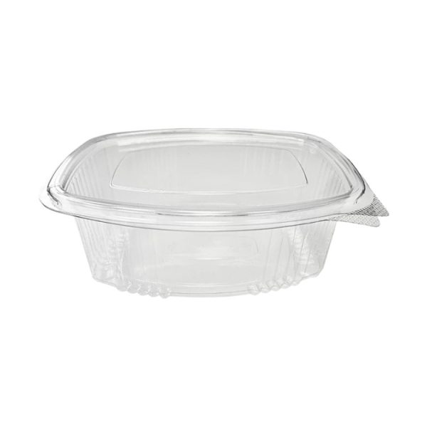 Posuda s ravnim poklopcem rPET 500 ml prozirna [100 kom/pak]