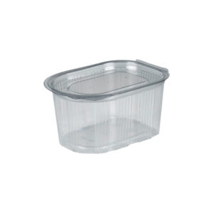 Posuda za umake sa poklopcem rPET 80 ml prozirna 100 kom