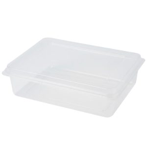 Posuda za poklopcem PET 275х200х68 mm prozirna [80 kom/pak]