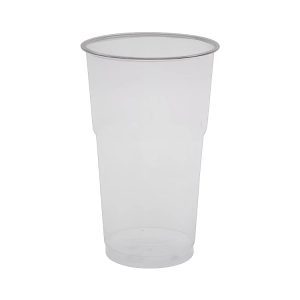 Čaša rPet 300 ml prozirna tvrde sa žigom d=78 mm