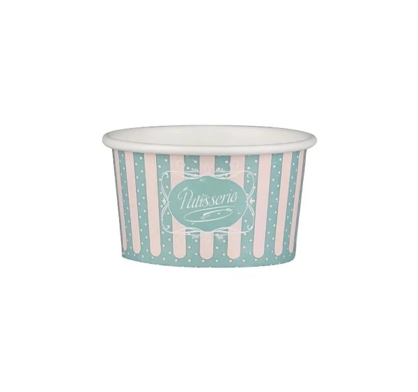 Papirnata skodelica 180 ml (6oz) d=88 mm, h=54 mm ICE CREAM design 50 kom