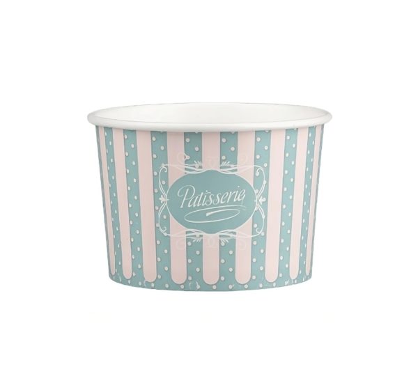 Papirnata skodelica 250 ml (8oz) d=92 mm, h=58 mm ICE CREAM design 50 kom