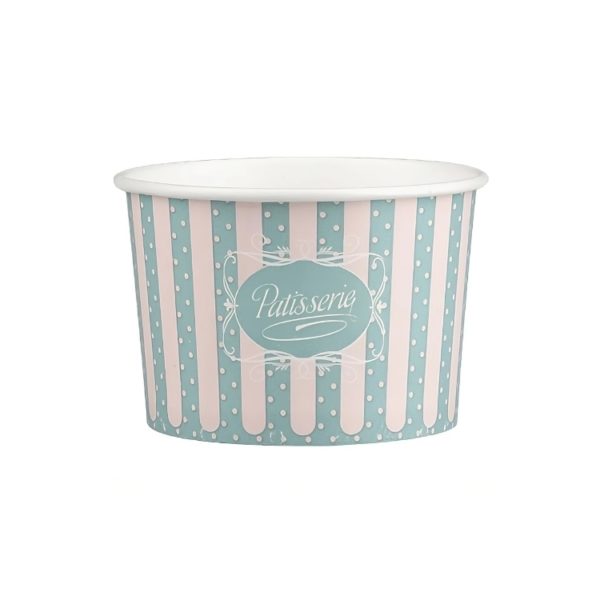 Papirnata skodelica 250 ml (8oz) d=92 mm, h=58 mm ICE CREAM design 50 kom