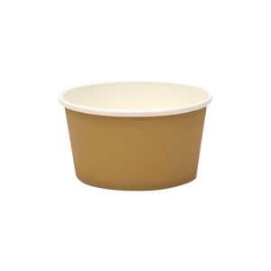 Papirnata posuda ECO 520 ml d=110 mm h=84,5 mm kraft, bez poklopca 50 kom