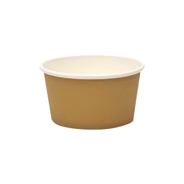 Papirnata posuda ECO 520 ml d=110 mm h=84,5 mm kraft, bez poklopca 50 kom