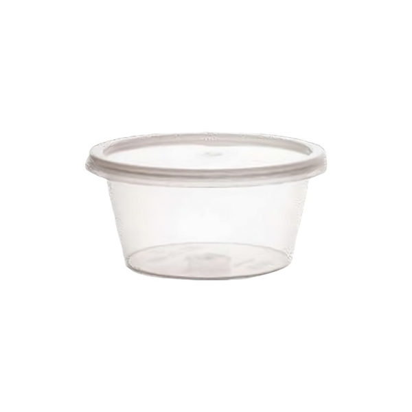 Posuda za umake PP 50 ml sa uklonjivim poklopcem (set) 200 kom