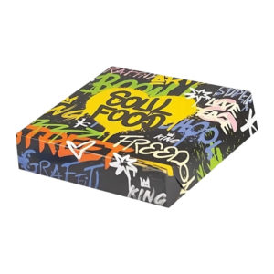 Papirnata posuda Soul Food 200x200x50 mm (unutarnja metalizirana PET) [125 kom/pak]
