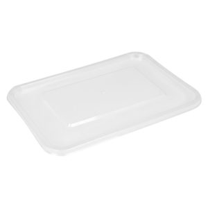 Poklopac PP 170×115 mm proziran (500,650,750,1000ml) [50 kom/pak]