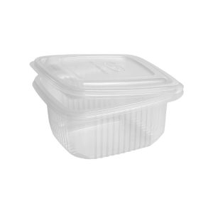 Posuda za poklopcem PP 500 ml 134×120х65 mm prozirna [50 kom/pak]