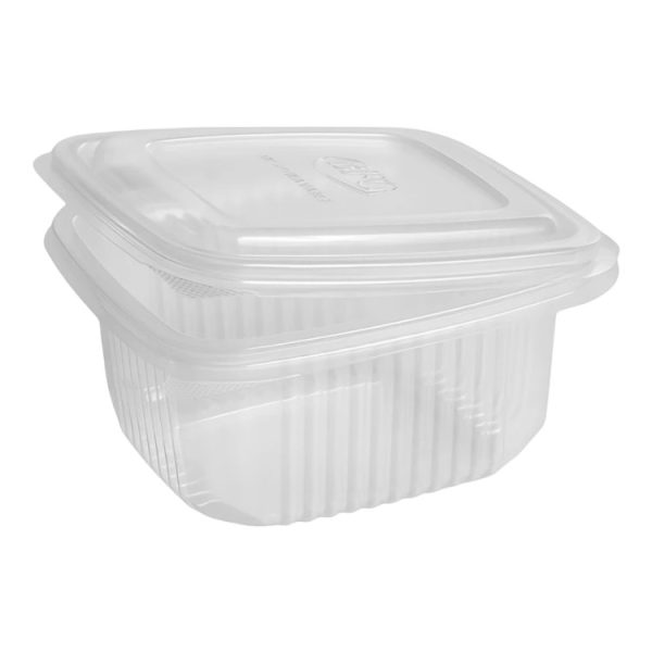 Posuda za poklopcem РР 1000ml 170х163x70mm prozirna [50 kom/pak]