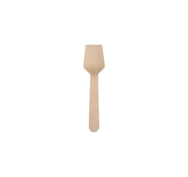 Žlica-mini 9.5 cm leseni 1000 kom