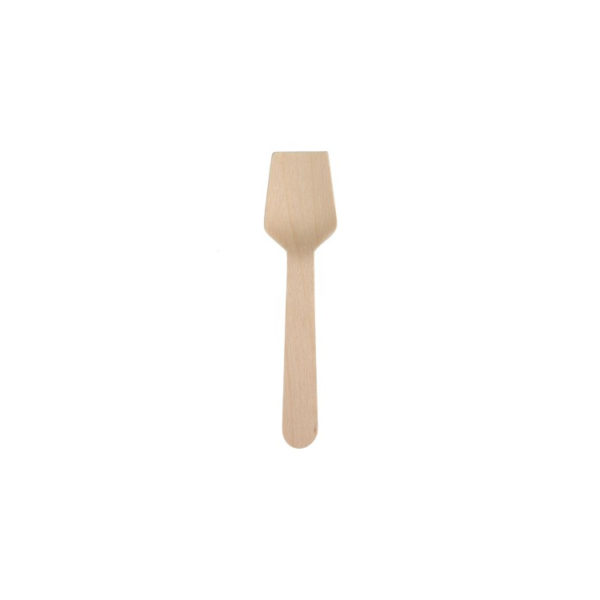 Žlica-mini 9.5 cm leseni 1000 kom
